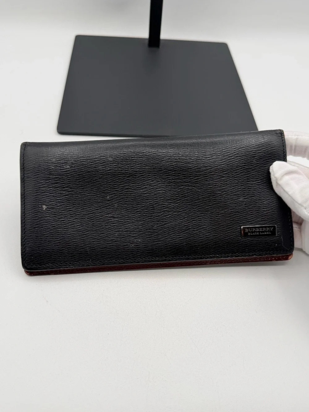 Burberry Long Leather bi fold Wallet